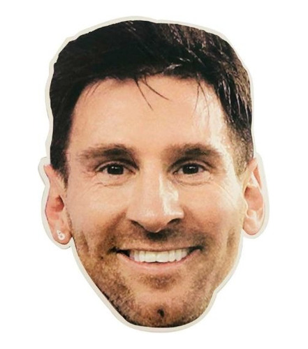 Antifaz Lionel Messi X 10 Unidades Mascara Careta Cotillon