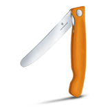 Cuchillo Victorinox® Carnes Y Verduras Swiss Classic, 11cm Color Naranja 6.7836.f9b