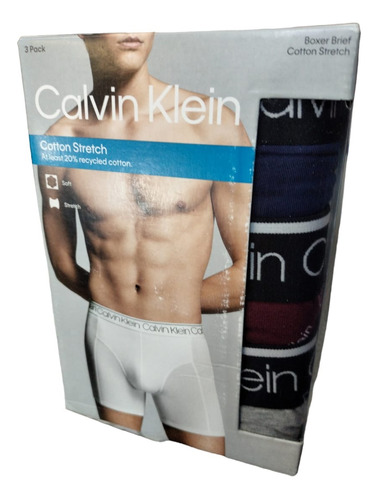 Boxer Calvin Klein Para Hombre Cotton Stretch 