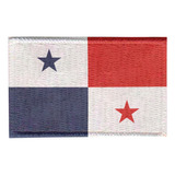 Patch Sublimado Bandeira Panamá 5,5x3,5 Bordado