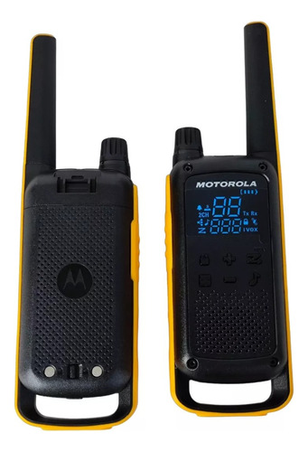 Radio Intercomunicador Walkie Talkie Linterna Led Resistente