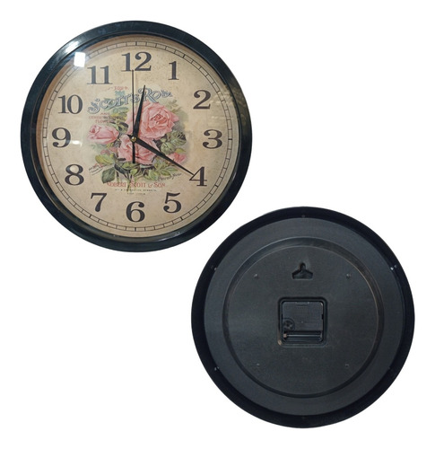 Reloj De Pared Decorativo Moderno Analógico Grande Logo Café
