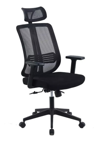 Silla De Oficina Ergonómica Apoyo  Lumbar Oc-8320 Mebac