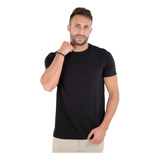 Camiseta Algodão Pima Peruano Masculina Slim Lisa Básica