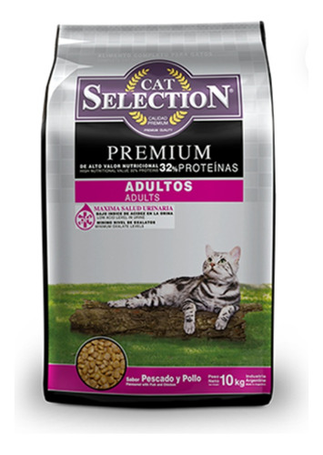 Alimento Cat Selection Premium 10 Kg + 2 Kg De Regalo