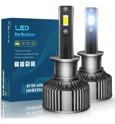 Kit De Faros Led H1 H3 H7 H8 H11 9005 Hb3 9006 Hb4 Canbus