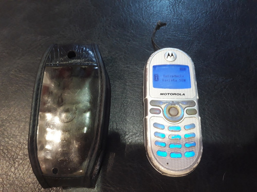 Celular Motorola C200 - Sin Cargador - Con Funda