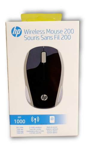 Mouse Inalambrico Hp Souris Sans Ful 200 1000 Dpi