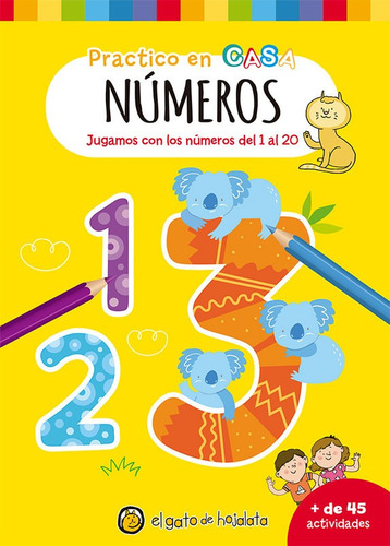 Libro Infantil Practico En Casa - Números Aprendizaje