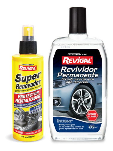 Revividor Permanente X 580 Cm3 Y Super Renovador Revigal