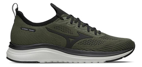 Tênis De Corrida Mizuno Cool Ride Verde Militar - Masculino