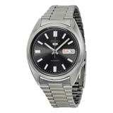 Relógio Seiko 5 Snxs79 Automático 7s26 Preto 