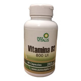 Vitamina D3 Cap 800 Ui X 60 Capsulas Aura Vitalis