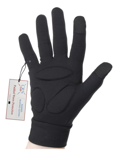 Crs Cross Guantes De Patinaje Acolchados, Proteccion Acolcha