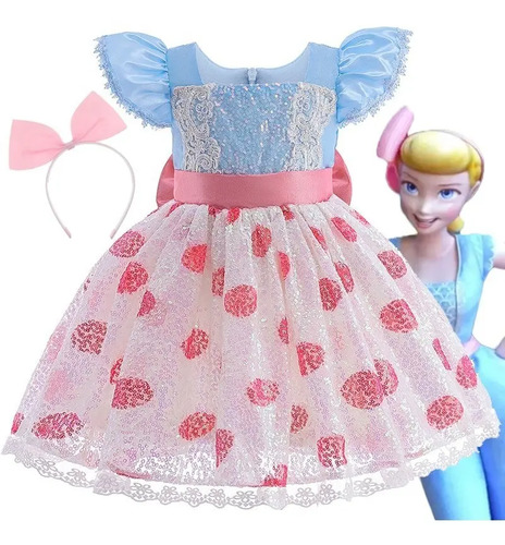 Lzh Para Toy Story Mania Vestido De La Pastora Disfraz De Cosplay De Semana Santa Carnaval Halloween Para Niñas