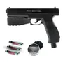 Combo Pistola Disuasiva Co2 Vesta Pdw .50 Flashloader | Envío gratis