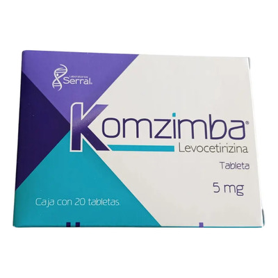 Komzimba Levocetirizina 5 Mg Caja Con 20 Tabletas | MercadoLibre