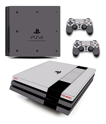 Skin Personalizado Para Ps4 Pro (0030) Retro