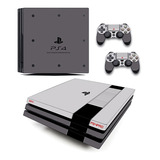 Skin Personalizado Para Ps4 Pro (0030) Retro