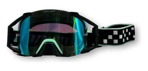 Goggles Can - Am Off-road Flint Fade Unisex Aqua 