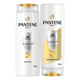  Kit Shampoo E Condicionador Pantene Pro-v Liso Extremo 400ml