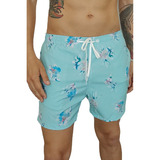 Short De Baño Confort Hombre Light Flowers Rever Pass