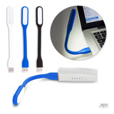 Mini Lampara Flexible Con Luz Led Usb Computador X2 Unidades