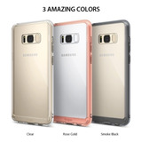 Funda Transparente Borde Colores Samsung A7/j7 Prime/s8/s8+