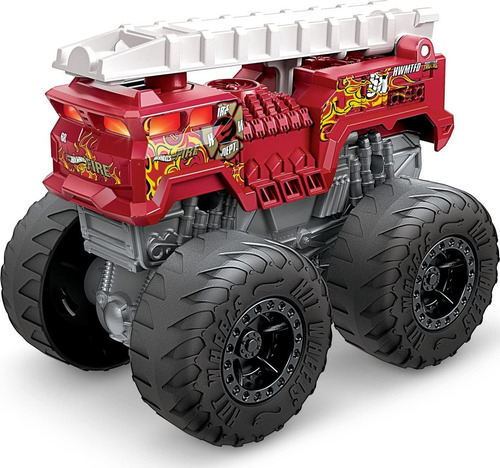Hot Wheels Monster Trucks Roarin Wreckers 5 Alarmas Camión 