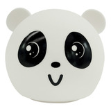 Velador Infantil Panda De Silicona Luz De Noche Sueños