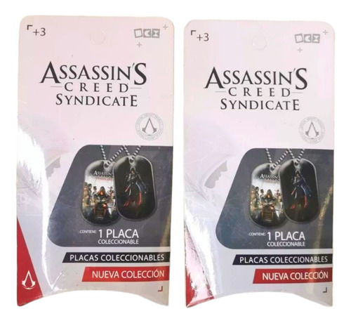  Placa Coleccionable Assassins Creed Syndicate Pack 2