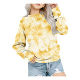 Sudadera Extragrande Con Cuello Redondo Para Niñas K, Moda P