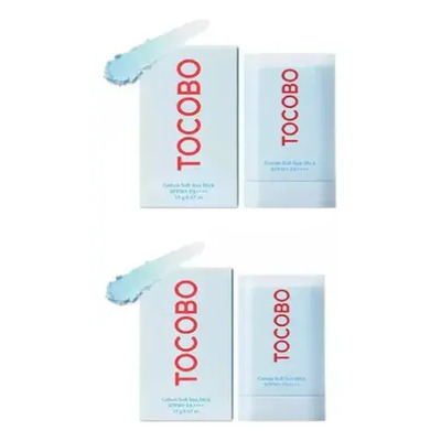 Kit 2pzs Tocobo Cotton Soft Sun Stick Spf50+ Protector Solar | Meses sin interés