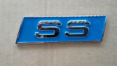 Emblema Logo Ss Ford Fiesta Ka Aveo Corsa Palio Azul 11cm Foto 2
