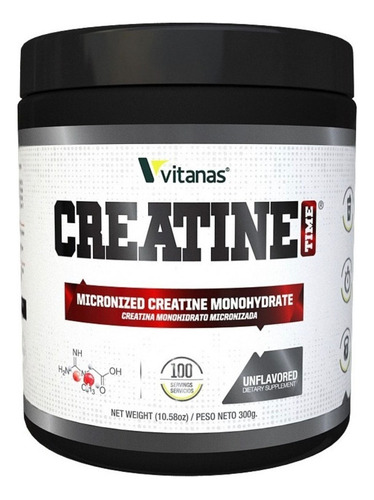 Creatina Creatine Time 300gr - g a $700