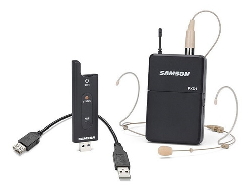 Samson Xpd2bde5 Microfono Inalambrico Headset Vincha Celular