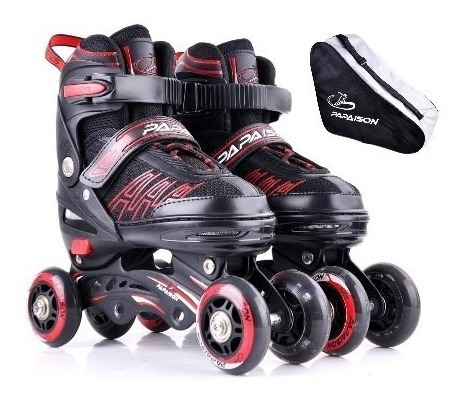 Rollers 2 En 1 Patin Profesional 4 Ruedas Extensible Tarjeta