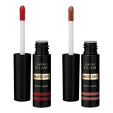 Kit Matte Tint Eudora Vermelho Radiante + Nude Icônico Acabamento Mate Cor Vermelho Radiante/ Nude Icônico