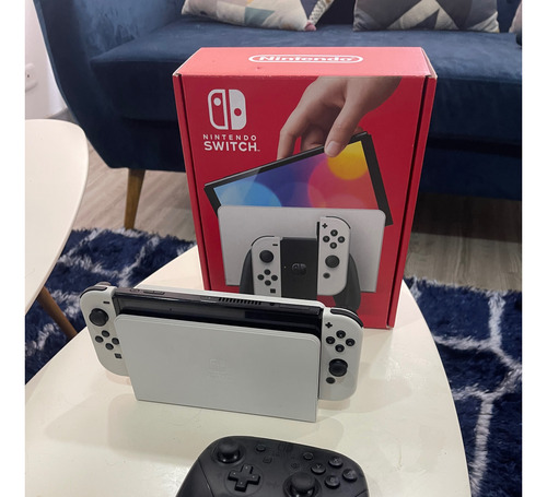 Nintendo Switch Oled + Sd 128gb + Pro Controller