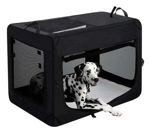 Jaula Para Perro Pettycare De 50x33x33cm Con 3 Puertas