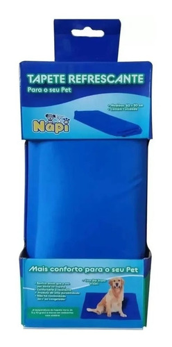 Tapete Pet Gel Refrescante Cães - 50x90 Porte Grande