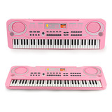 Teclado Piano Infantil - Musical Resistente 61 Teclas