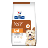 Alimento Hill's Prescription Diet Kidney Care Canine K/d Para Perro Adulto Todos Los Tamaños Sabor Pollo En Bolsa De 17.6lb