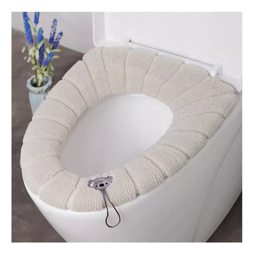 4pzs Cubre Asiento Funda Lavable Cálida Inodoro Taza Wc