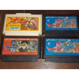Lote Juegos Famicom Nintendo X4 Rpg Orig/jap/importado Impec