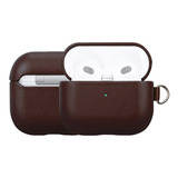 Case Capa Proteção Couro Compatível Com AirPods 3