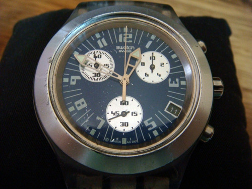 Reloj Swatch Diaphane Chrono Swiss Made