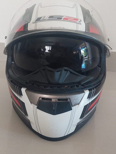 Casco Integral Ls2 Con Doble Visor