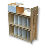 Mueble Rack Vinilos Vintage Iii