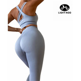 Chándal Fitness Mujer, Leggings Levantados+sosten